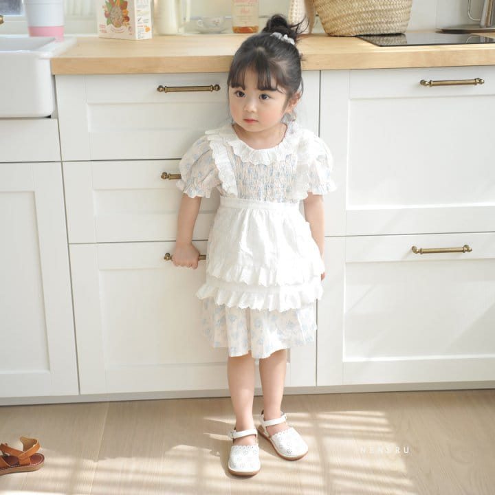 Neneru - Korean Children Fashion - #childofig - Balnc Apron - 3