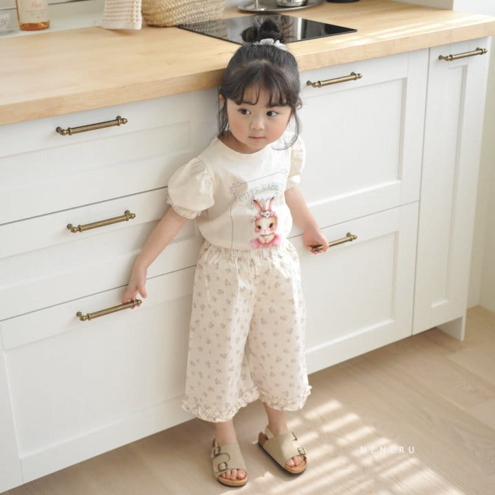 Neneru - Korean Children Fashion - #childofig - Cute Rabbit Tee - 8