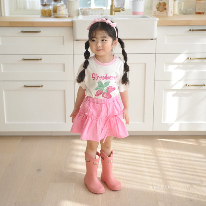 Neneru - Korean Children Fashion - #childofig - Strawberry Tee - 6