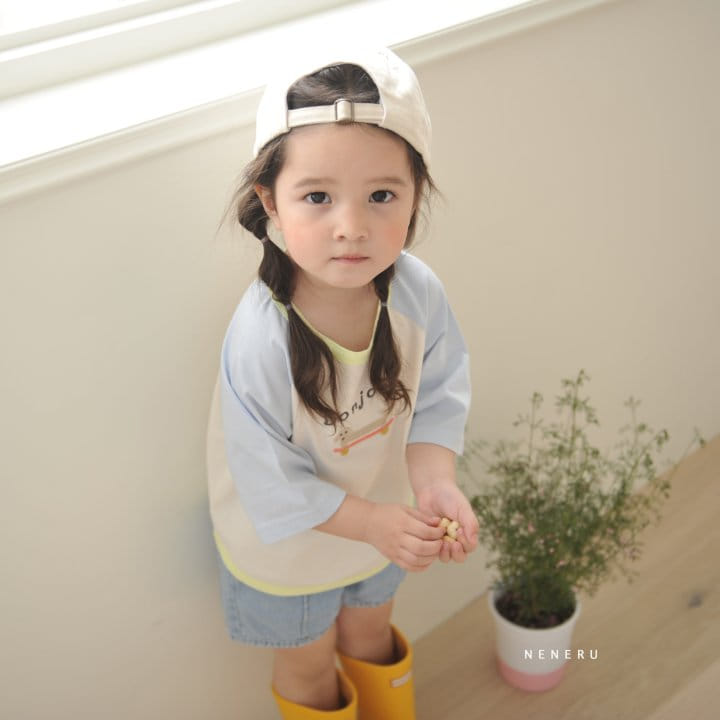 Neneru - Korean Children Fashion - #stylishchildhood - Bonjour Dog Tee - 4