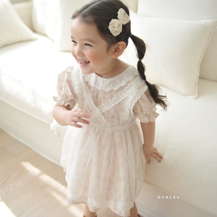 Neneru - Korean Children Fashion - #childrensboutique - Blooming One-Piece - 2