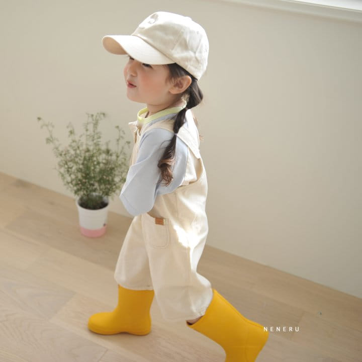 Neneru - Korean Children Fashion - #childrensboutique - Thompson Dungarees - 6