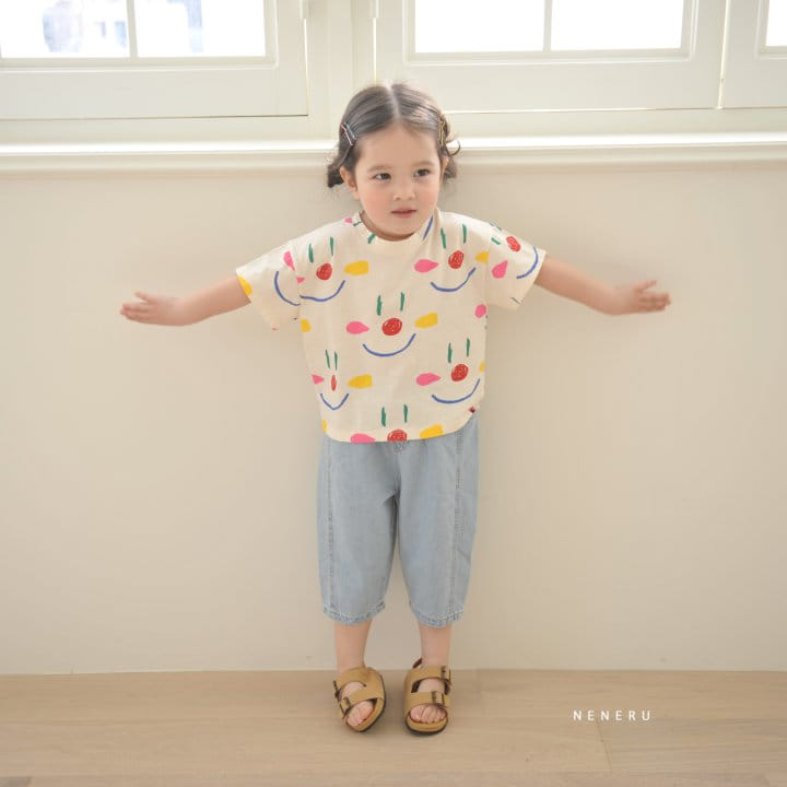 Neneru - Korean Children Fashion - #childrensboutique - Cocoa Dneim Pants 