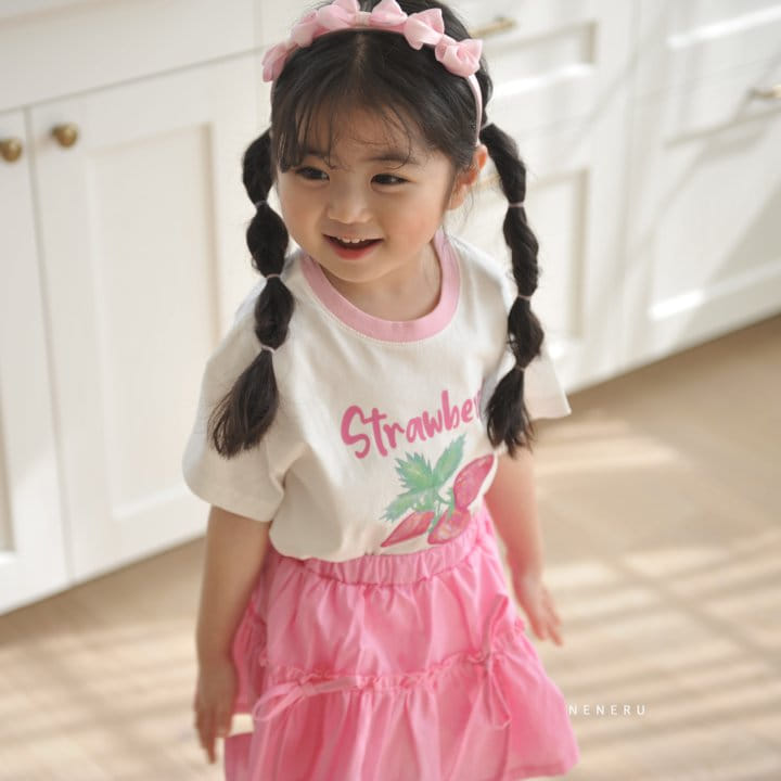 Neneru - Korean Children Fashion - #childrensboutique - Strawberry Tee - 7