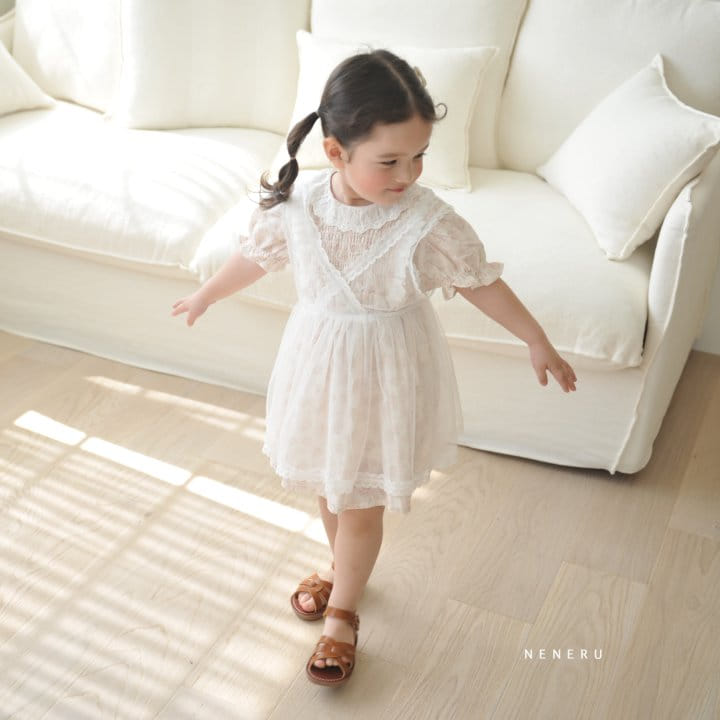 Neneru - Korean Children Fashion - #designkidswear - Blooming One-Piece - 3