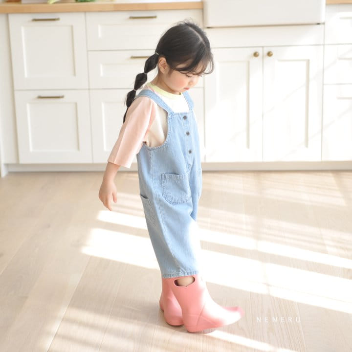 Neneru - Korean Children Fashion - #designkidswear - Thompson Dungarees - 7