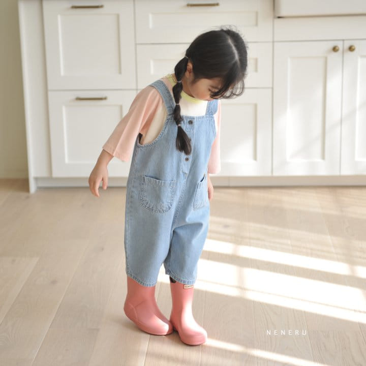 Neneru - Korean Children Fashion - #discoveringself - Thompson Dungarees - 8