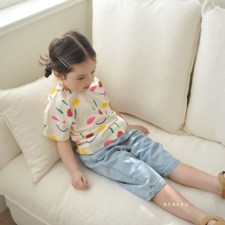 Neneru - Korean Children Fashion - #discoveringself - Cocoa Dneim Pants  - 3