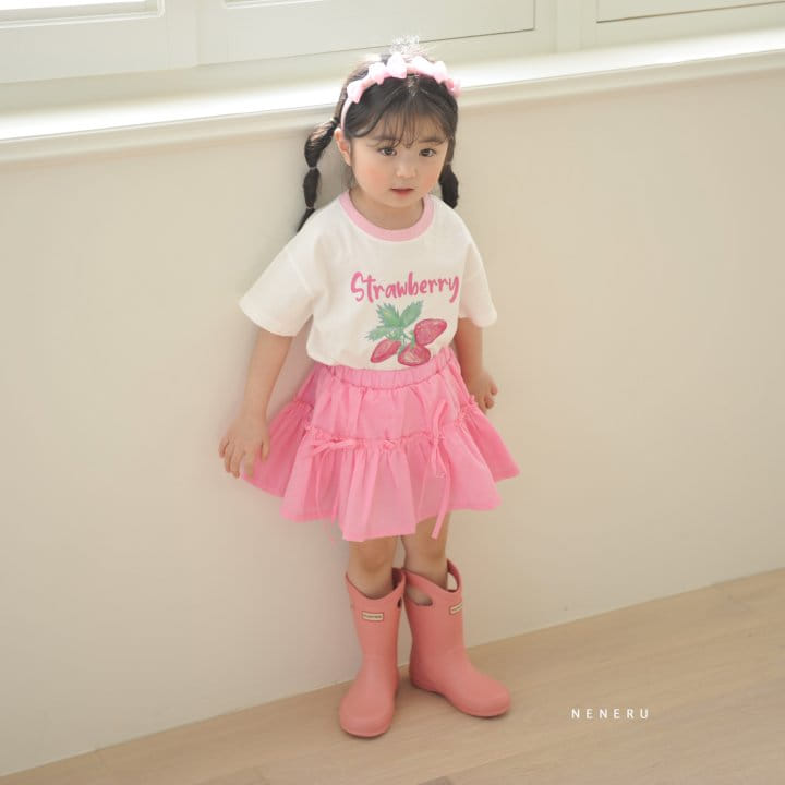 Neneru - Korean Children Fashion - #discoveringself - Strawberry Tee - 9