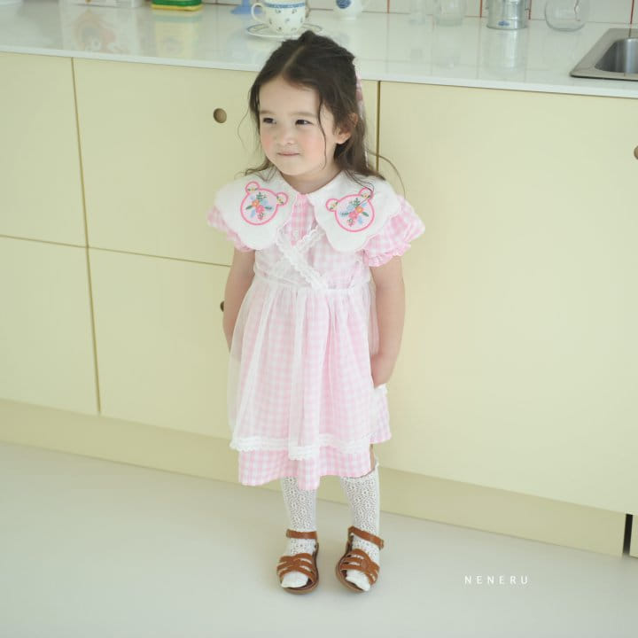 Neneru - Korean Children Fashion - #discoveringself - Venice One-Piece - 4