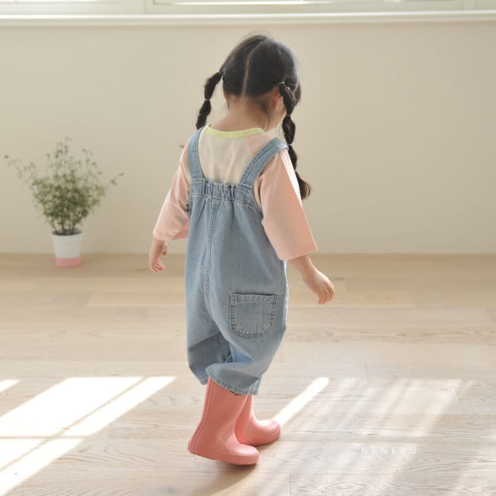 Neneru - Korean Children Fashion - #fashionkids - Thompson Dungarees - 9