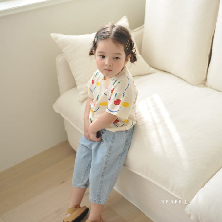 Neneru - Korean Children Fashion - #discoveringself - Cocoa Dneim Pants  - 4