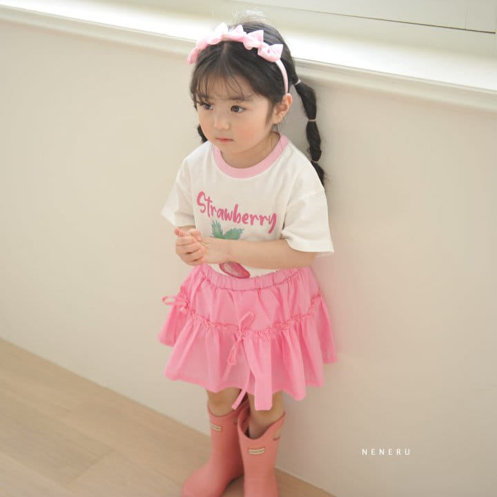Neneru - Korean Children Fashion - #fashionkids - Strawberry Tee - 10