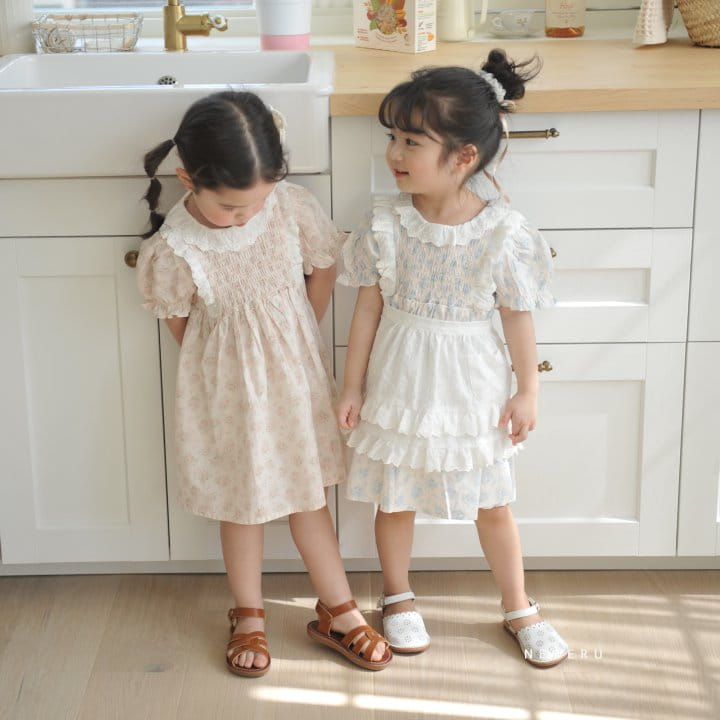 Neneru - Korean Children Fashion - #kidsshorts - Blooming One-Piece - 6