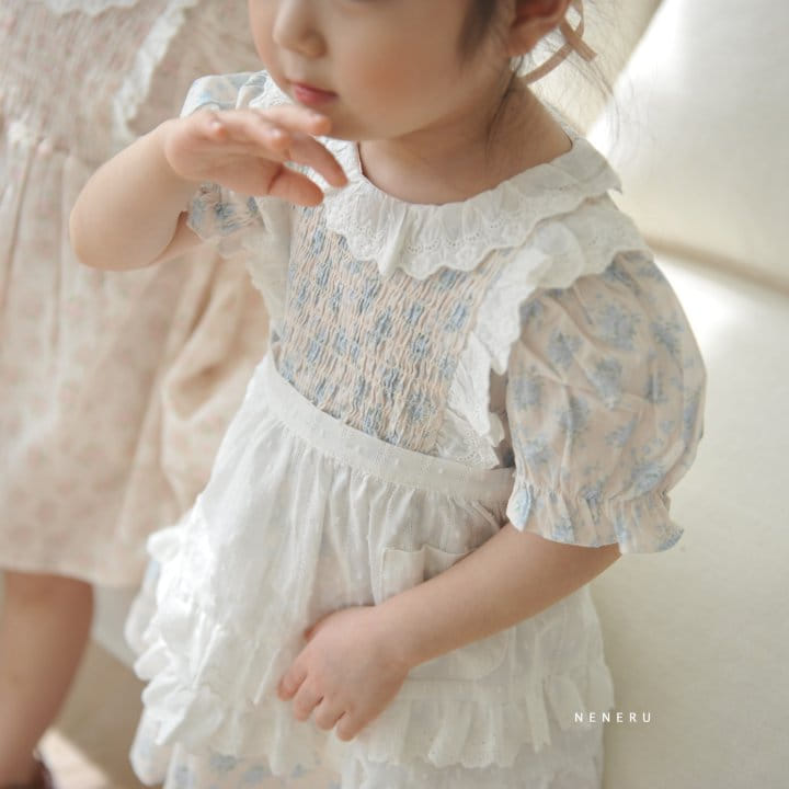 Neneru - Korean Children Fashion - #kidsstore - Blooming One-Piece - 7