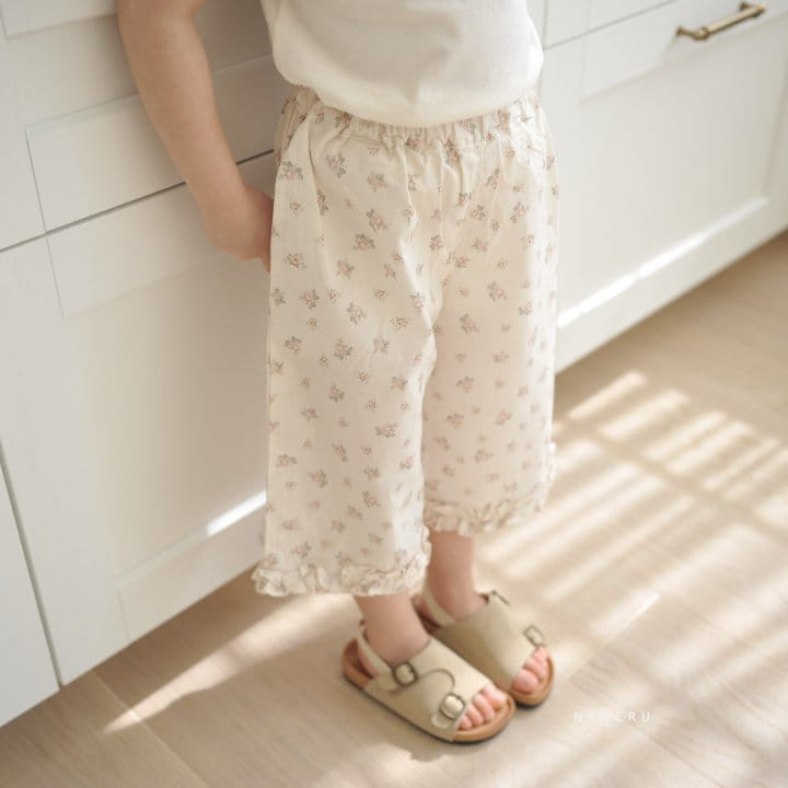 Neneru - Korean Children Fashion - #kidsstore - Flower Pants - 5