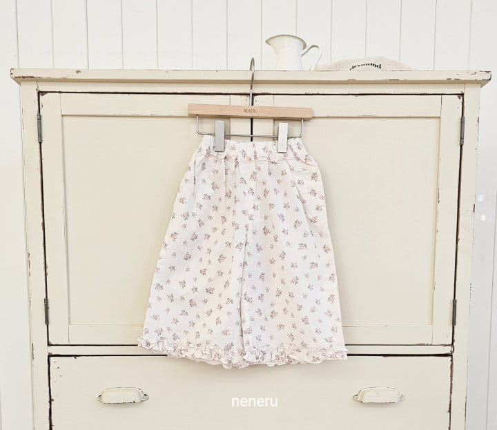 Neneru - Korean Children Fashion - #littlefashionista - Flower Pants - 8