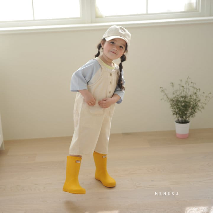 Neneru - Korean Children Fashion - #magicofchildhood - Thompson Dungarees