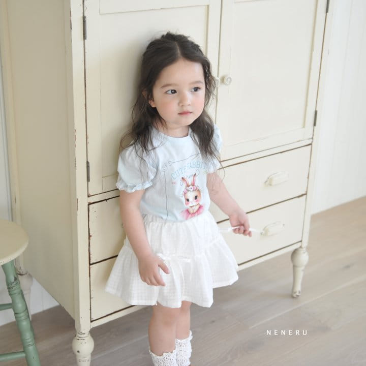 Neneru - Korean Children Fashion - #todddlerfashion - Cute Rabbit Tee - 5