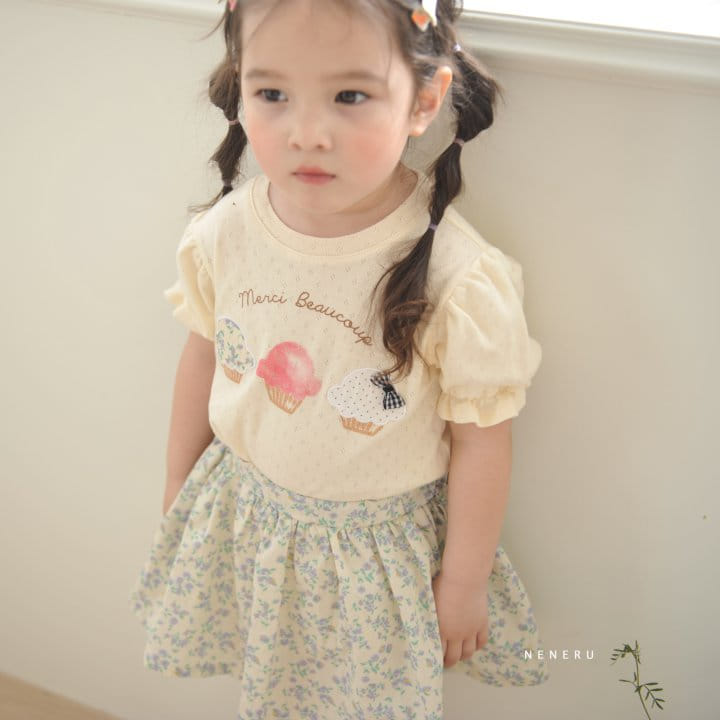Neneru - Korean Children Fashion - #prettylittlegirls - Cup Cake Tee - 4