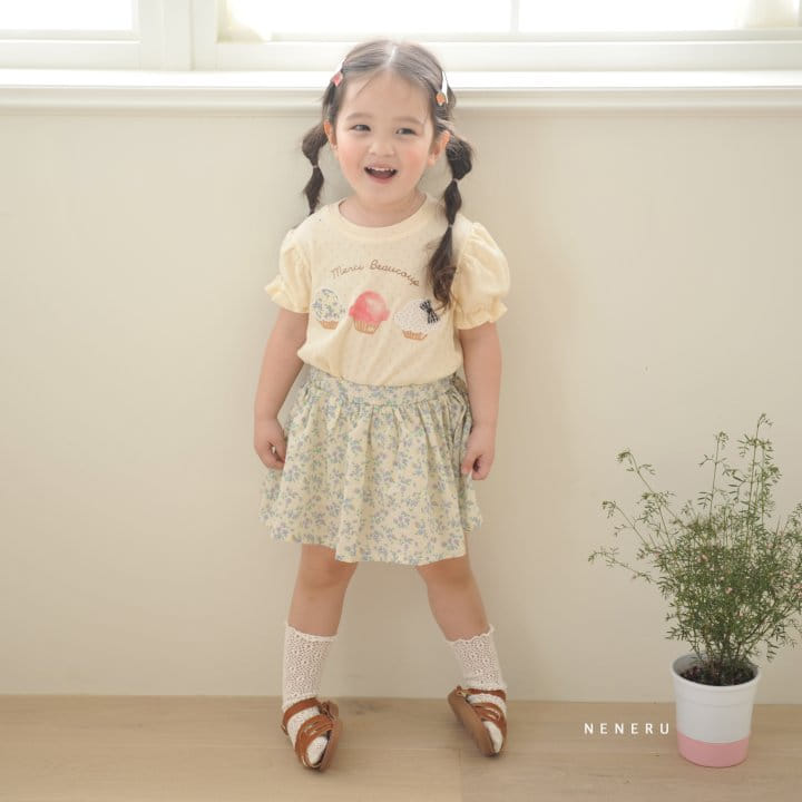 Neneru - Korean Children Fashion - #toddlerclothing - Cup Cake Tee - 5