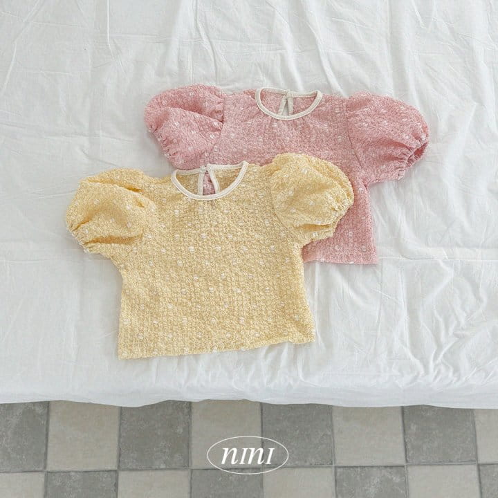 Ninibello - Korean Children Fashion - #prettylittlegirls - Pon Pon Puff Tee - 2