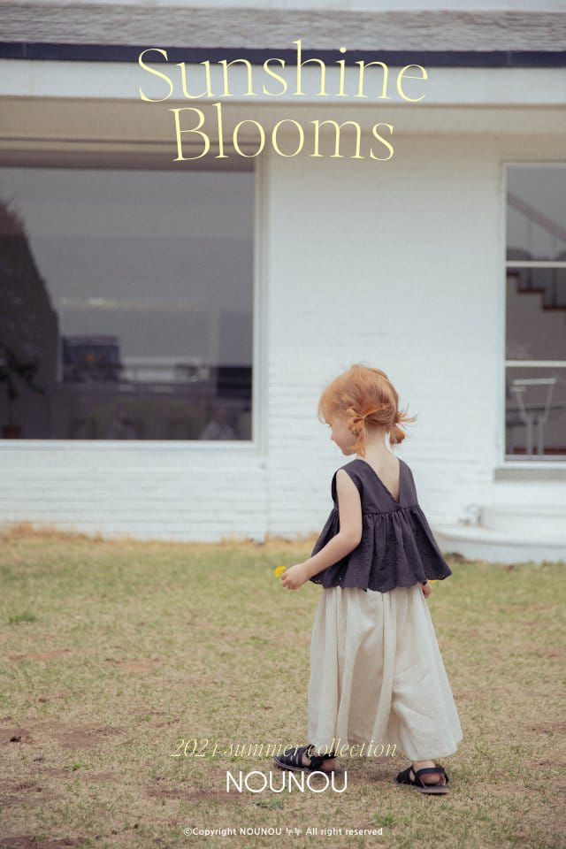 Nounou - Korean Children Fashion - #designkidswear - V Lace Blouse - 3