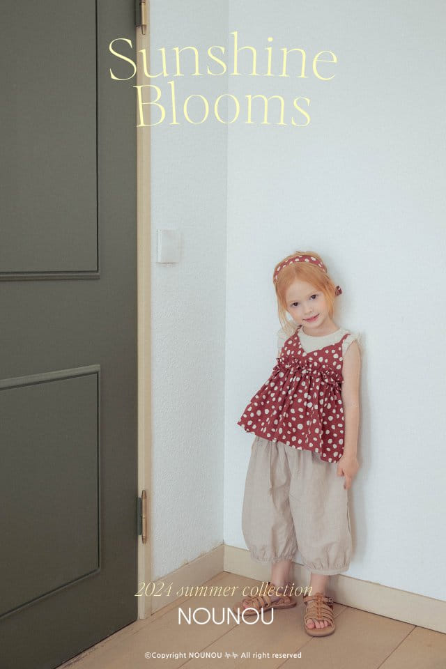 Nounou - Korean Children Fashion - #magicofchildhood - Dot Bustier - 6