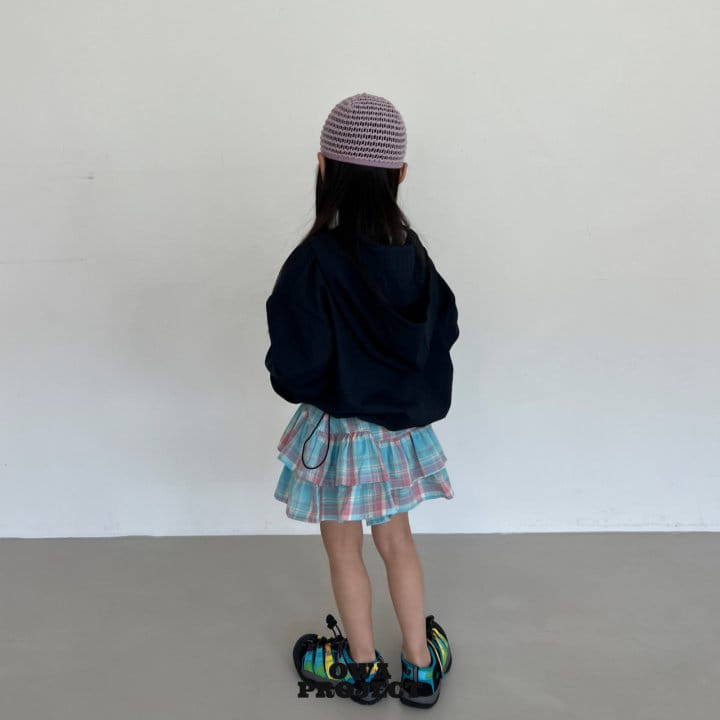 O Wa - Korean Children Fashion - #kidzfashiontrend - Check Kan Kan One-Piece  - 4