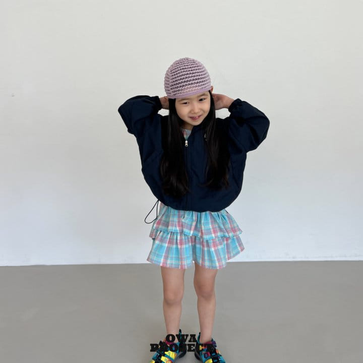 O Wa - Korean Children Fashion - #littlefashionista - Check Kan Kan One-Piece  - 5