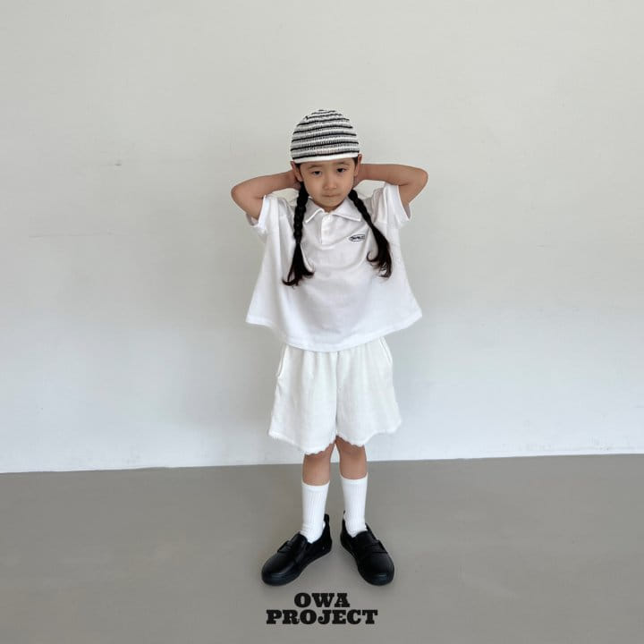 O Wa - Korean Children Fashion - #prettylittlegirls - Summer Collar Tee  - 3