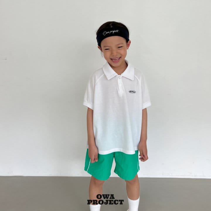 O Wa - Korean Children Fashion - #toddlerclothing - Summer Collar Tee  - 5