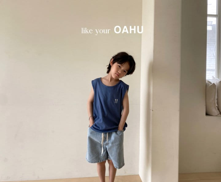 O'Ahu - Korean Children Fashion - #discoveringself - 11 Ground Sleeveless Tee - 11