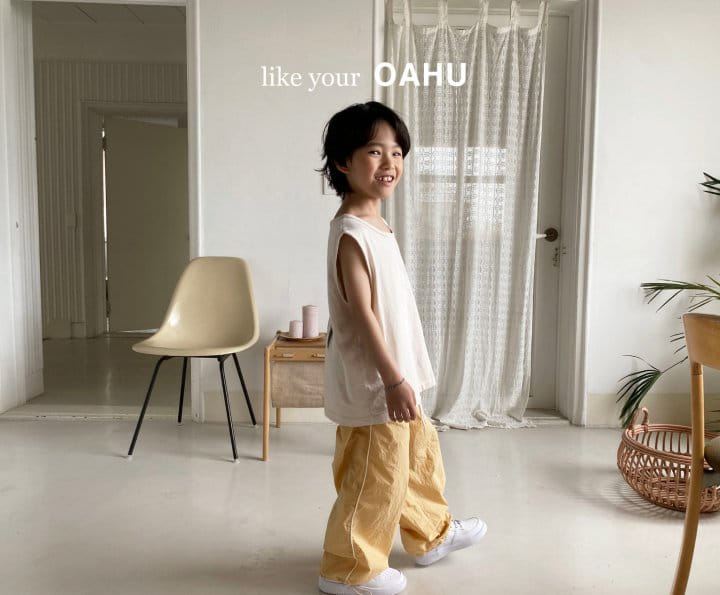 O'Ahu - Korean Children Fashion - #todddlerfashion - 11 Ground Sleeveless Tee - 5