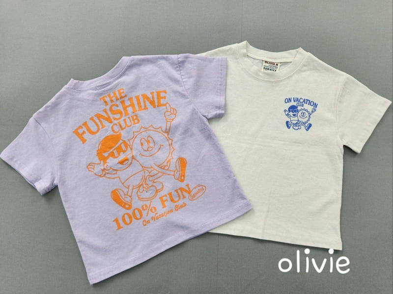 Olivie - Korean Children Fashion - #designkidswear - Funshine Tee - 3
