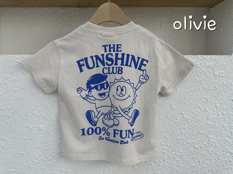 Olivie - Korean Children Fashion - #kidsshorts - Funshine Tee - 6