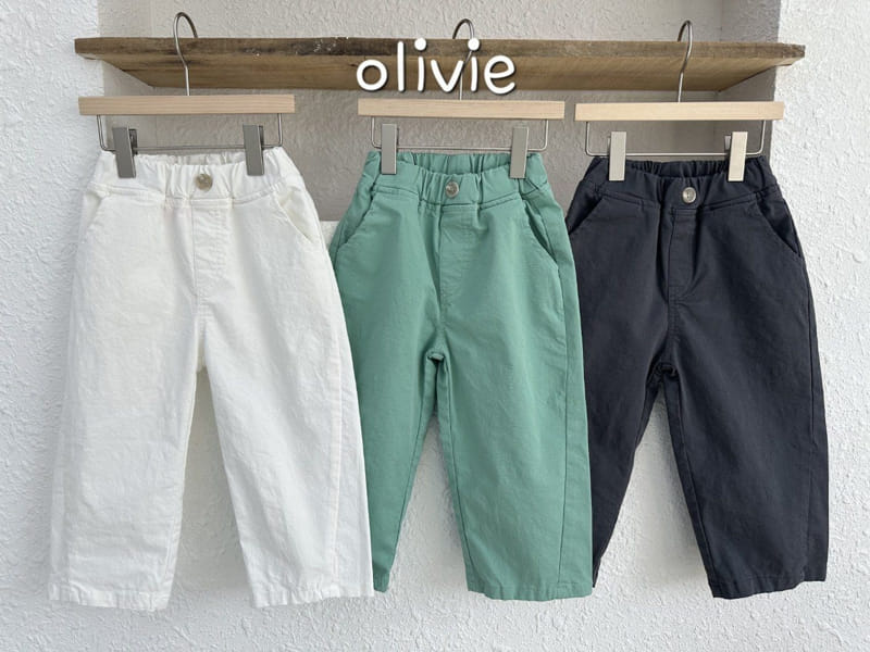 Olivie - Korean Children Fashion - #littlefashionista - Hopping C Pants