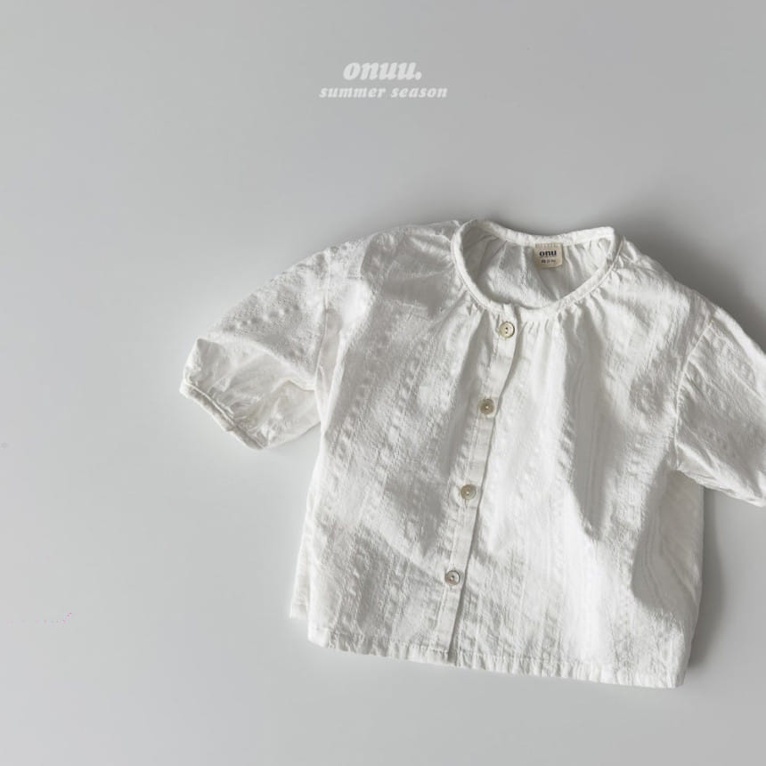 Onu - Korean Children Fashion - #toddlerclothing - Shirring Blouse - 11