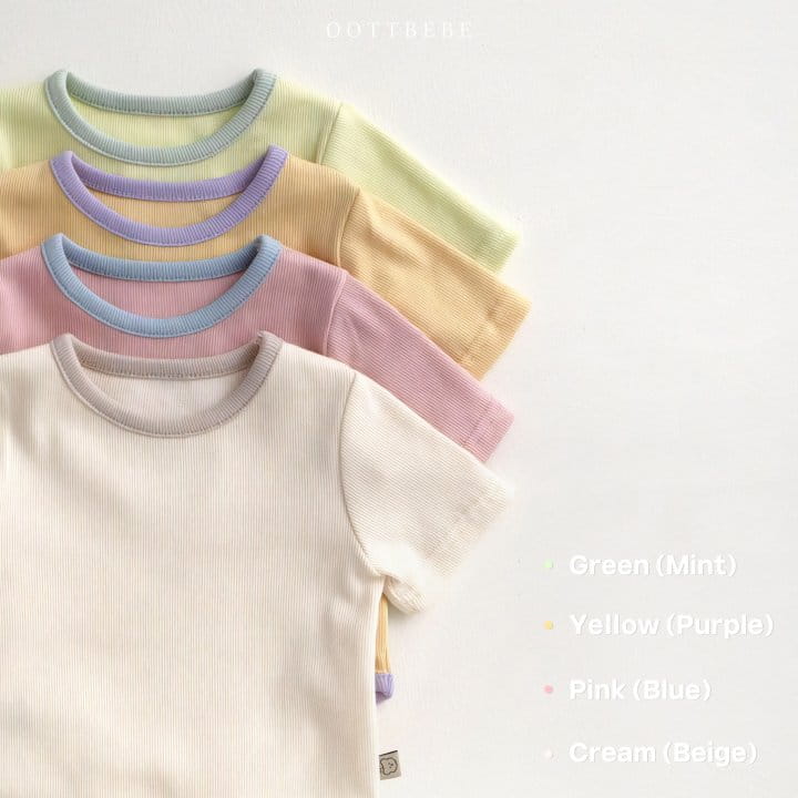 Oott Bebe - Korean Baby Fashion - #babyboutique - Wish Modal Body Suit - 6