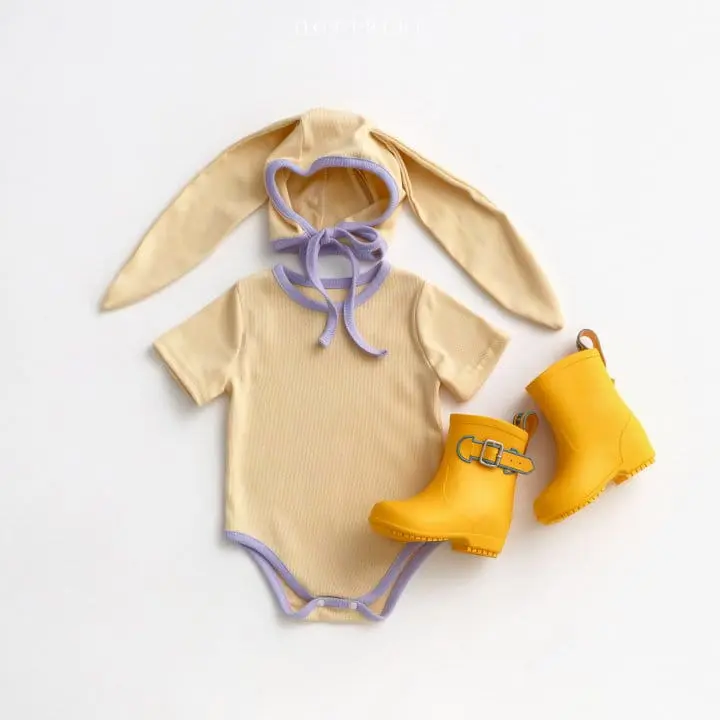 Oott Bebe - Korean Baby Fashion - #babyboutiqueclothing - Wish Modal Body Suit - 7