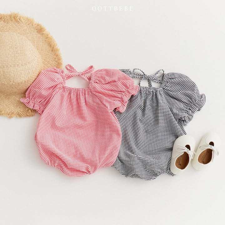 Oott Bebe - Korean Baby Fashion - #babyfashion - Check Yoru Body Suit