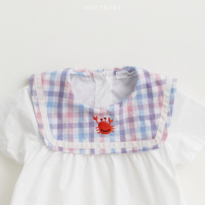 Oott Bebe - Korean Baby Fashion - #babyfashion - Crap Collar Body Suit - 10