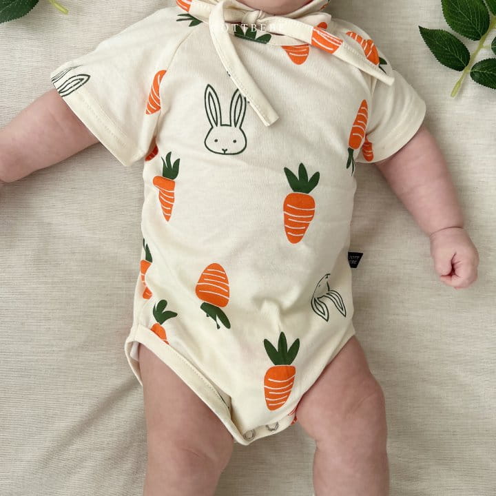 Oott Bebe - Korean Baby Fashion - #babyfever - Vegetable Short Sleeve Set - 9