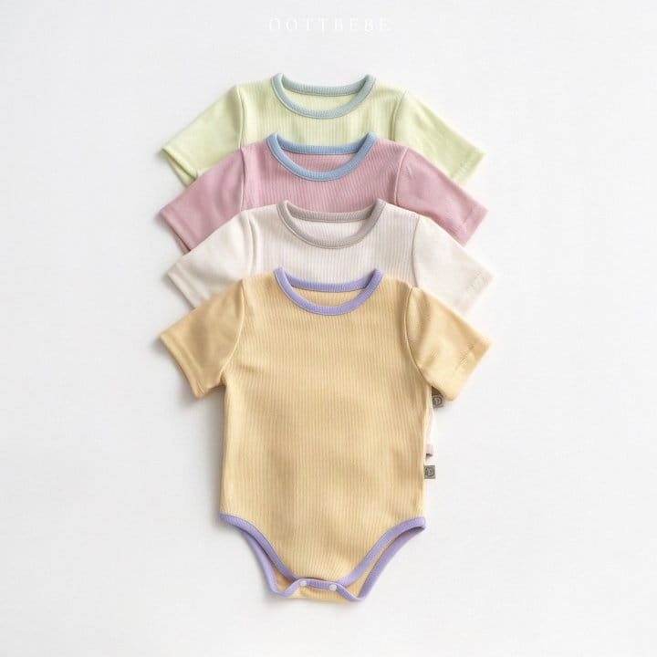 Oott Bebe - Korean Baby Fashion - #babyoutfit - Wish Modal Body Suit
