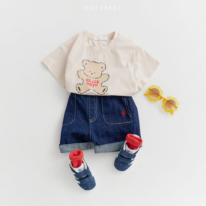Oott Bebe - Korean Children Fashion - #childofig - Hello Oott Tee - 6