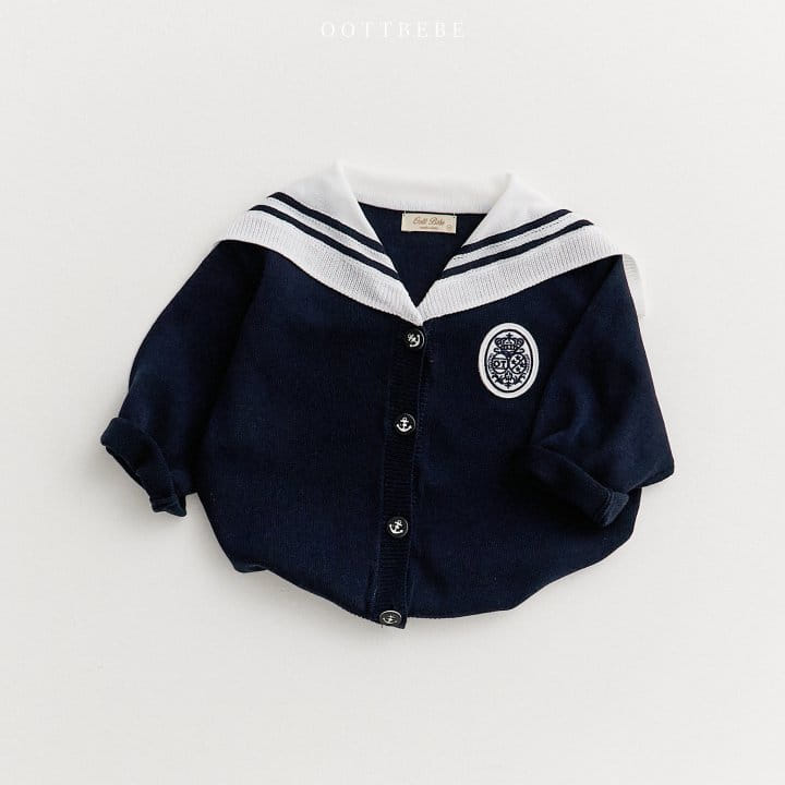 Oott Bebe - Korean Children Fashion - #childofig - Summer Sailor Knit Cardigan - 6