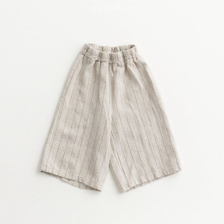 Oott Bebe - Korean Children Fashion - #childofig - L Wide Pants - 2