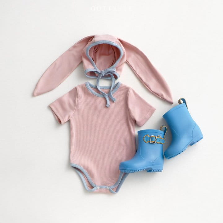 Oott Bebe - Korean Children Fashion - #childrensboutique - Wish Modal Rabbit Bonnet - 8