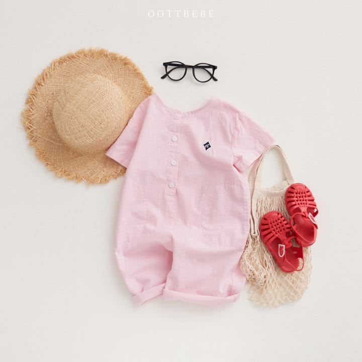 Oott Bebe - Korean Children Fashion - #childrensboutique - Soft Jump Suit - 8