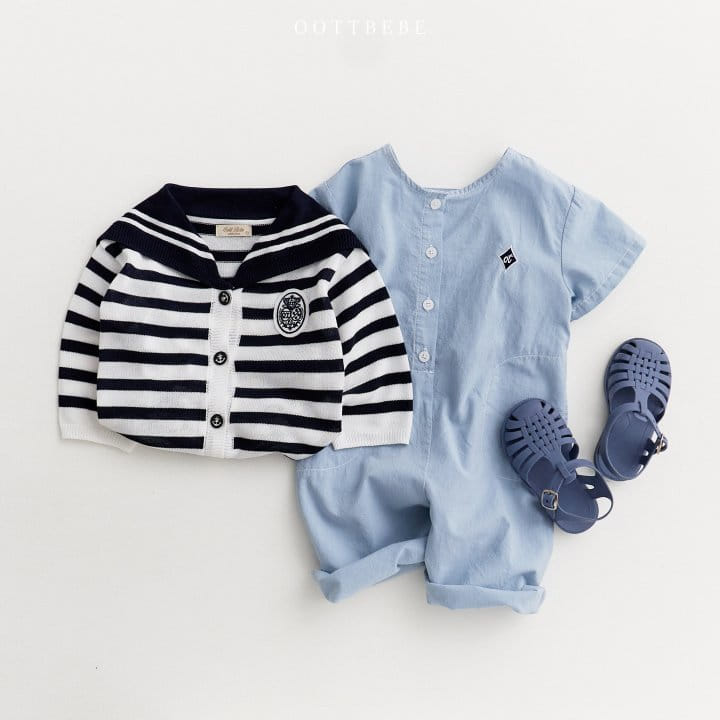 Oott Bebe - Korean Children Fashion - #discoveringself - Summer Sailor Knit Cardigan - 9